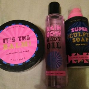 Voctoria Secret, an bath an body works